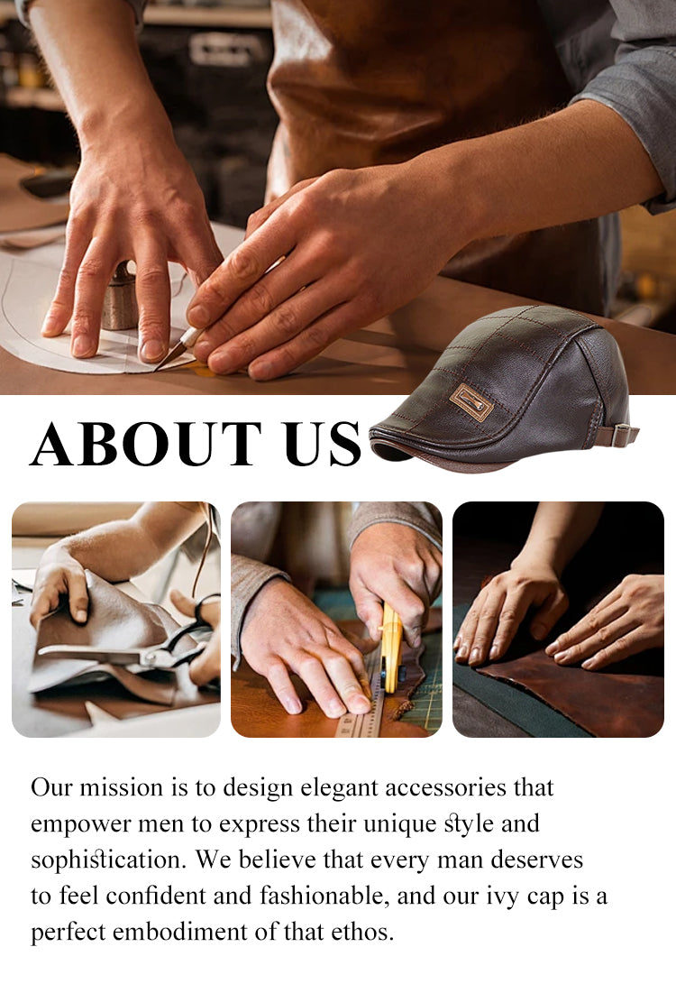 🔥🔥Winter Special New Fashion Leather Beret | Pack Of 2🔥🔥