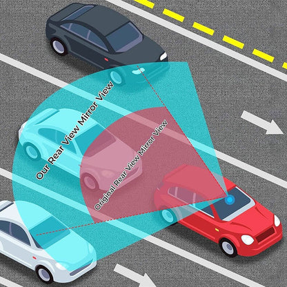 🔥🔥Wide curved rearview mirror for cars🔥🔥