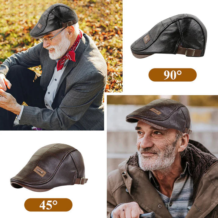 🔥🔥Winter Special New Fashion Leather Beret | Pack Of 2🔥🔥