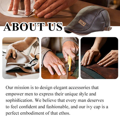 🔥🔥Winter Special New Fashion Leather Beret | Pack Of 2🔥🔥